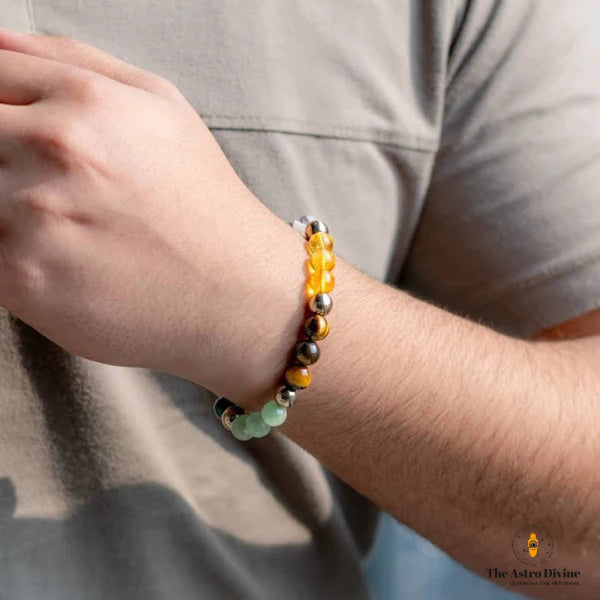 Natural Money Magnet Wealth & Fame Charm Bracelet