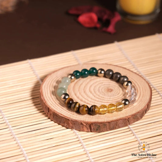 Natural Money Magnet Wealth & Fame Charm Bracelet