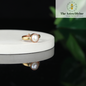 Natural Sea Pearl Moti Ashtadhatu Adjustable Ring