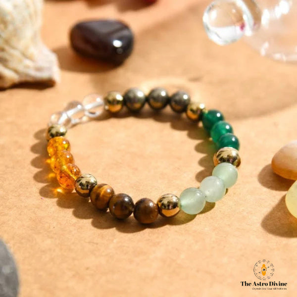 Natural Money Magnet Wealth & Fame Charm Bracelet