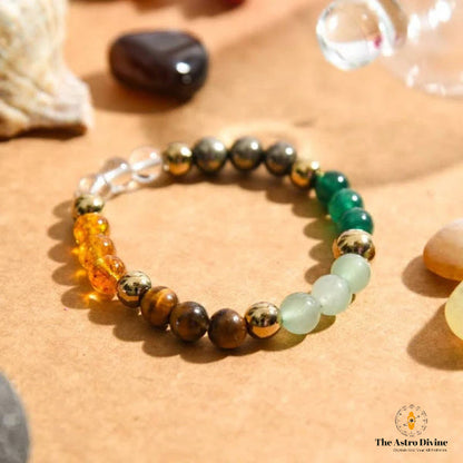 Natural Money Magnet Wealth & Fame Charm Bracelet