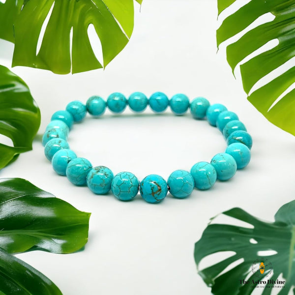Natural Turquoise Firoza Wealth Charm Bracelet