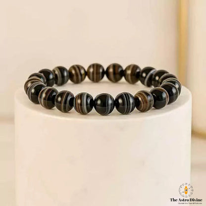 Natural Hakik Sulemani Wealth Charm Bracelet