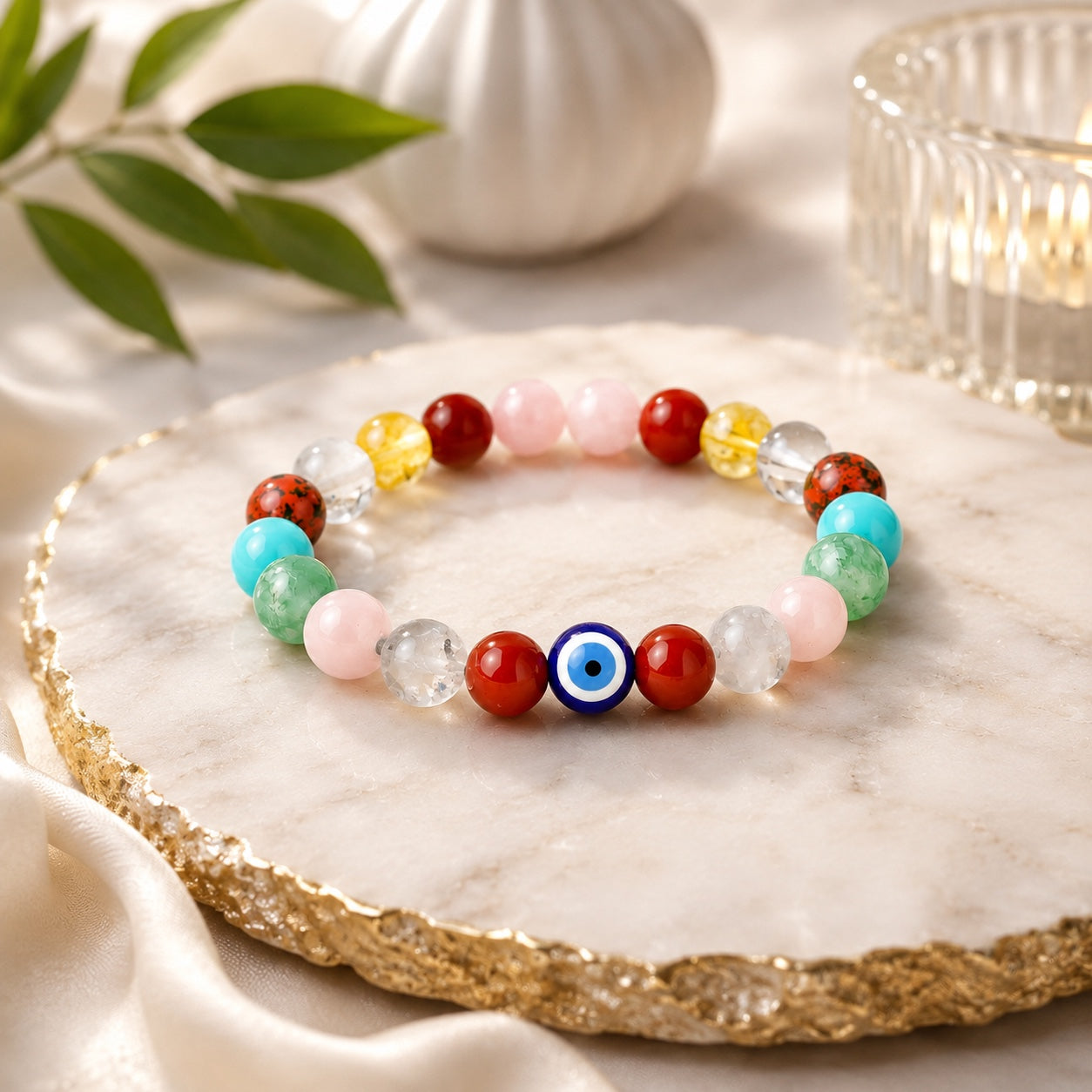 Pregnancy & Fertility Support Bracelet | Natural Crystal Bracelet for Women
